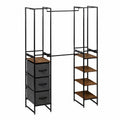 Armoire, extensible, avec étagères, pour la chambre