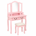 Armoire, avec rangement, avec tiroirs, coloris rose, pour la chambre