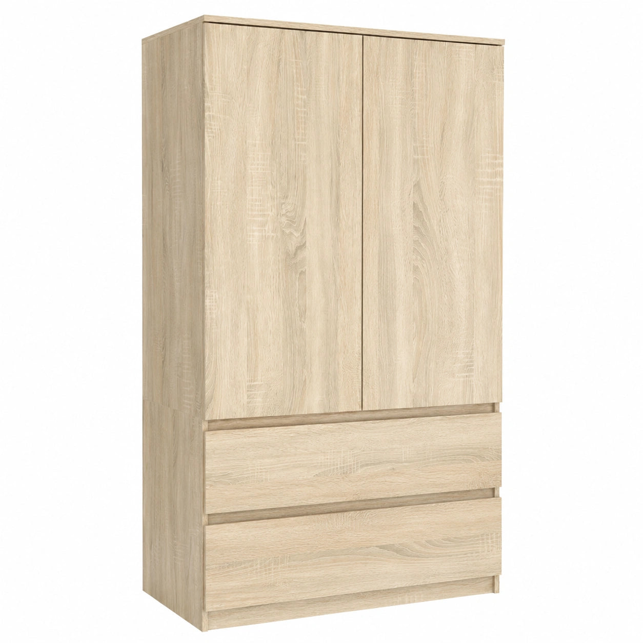 Armoire, avec rangement, avec tiroirs, 180 x 90 x 50 cm, pour la chambre